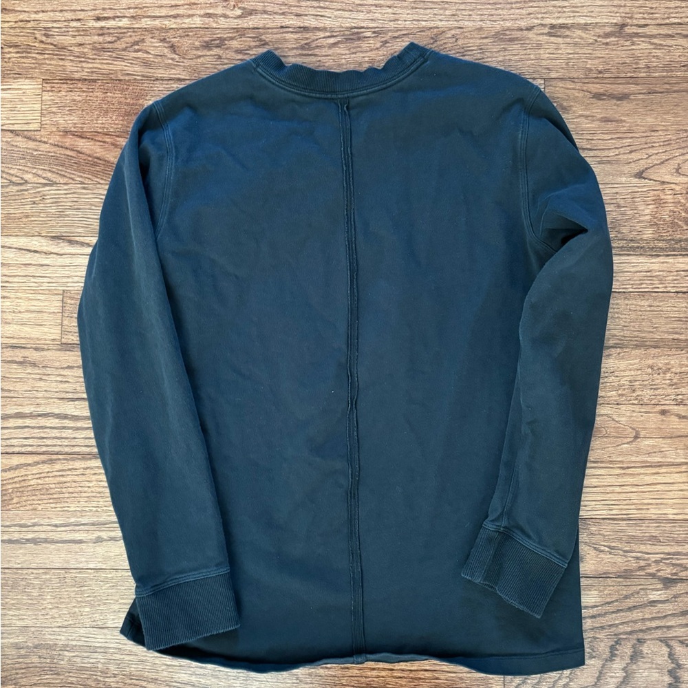 Lululemon All Ypurs Heavyweight Cotton Long Sleeve Shirt - Picture 4 of 4